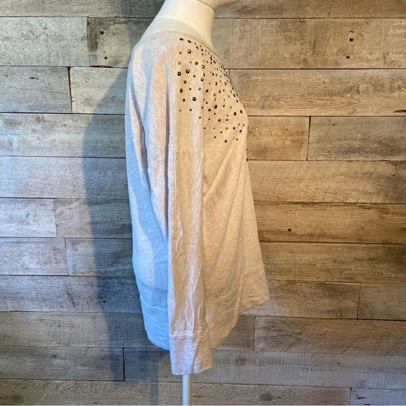 DKNY women’s cream coloured sweatshirt in  size‎ x-small - Picture 4 of 9